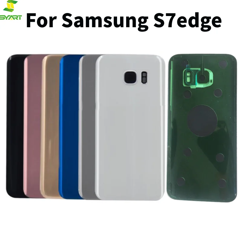 Шесть цветов для Samsung Galaxy S7 Edge G935 задняя крышка батарейного отсека Замена корпуса