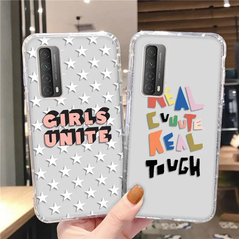 

Mate 20 Lite Case For Huawei P30 Lite P20 P40 Case Silicon Fundas P Smart 2021 Z S Y6P Y7P Y8P Y9S Prime 2019 Clear Byword Cover