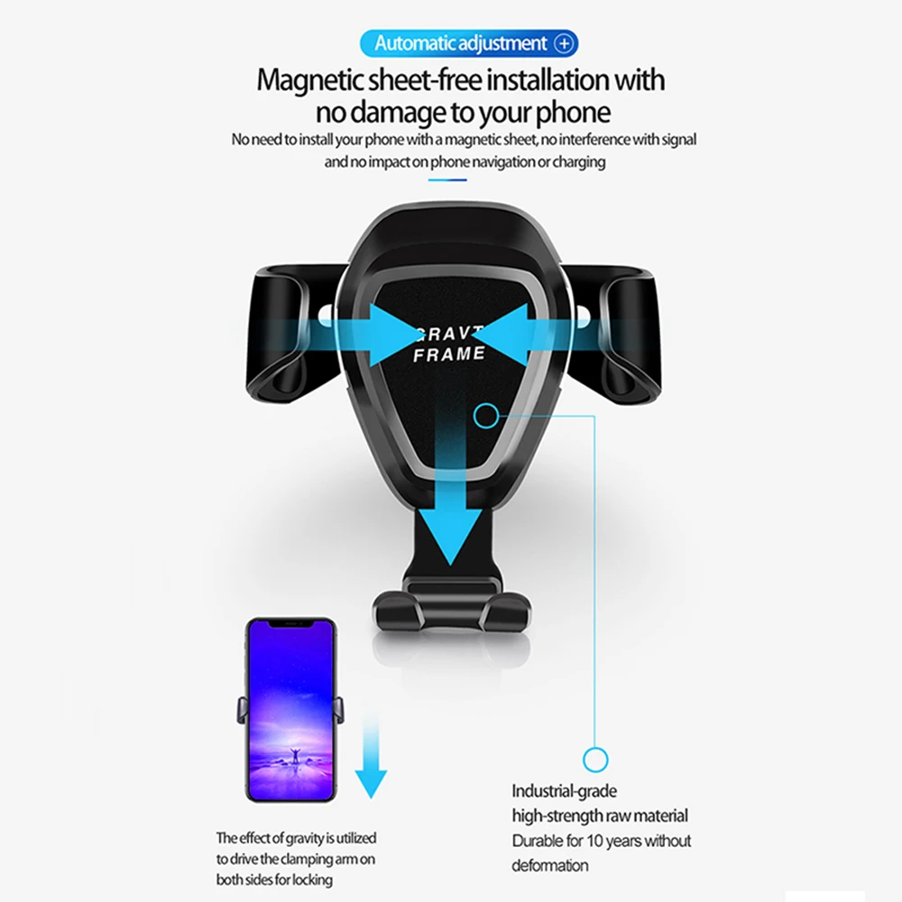 Гравитационный Автомобильный держатель для телефона HUAWEI P30Pro автомобильное