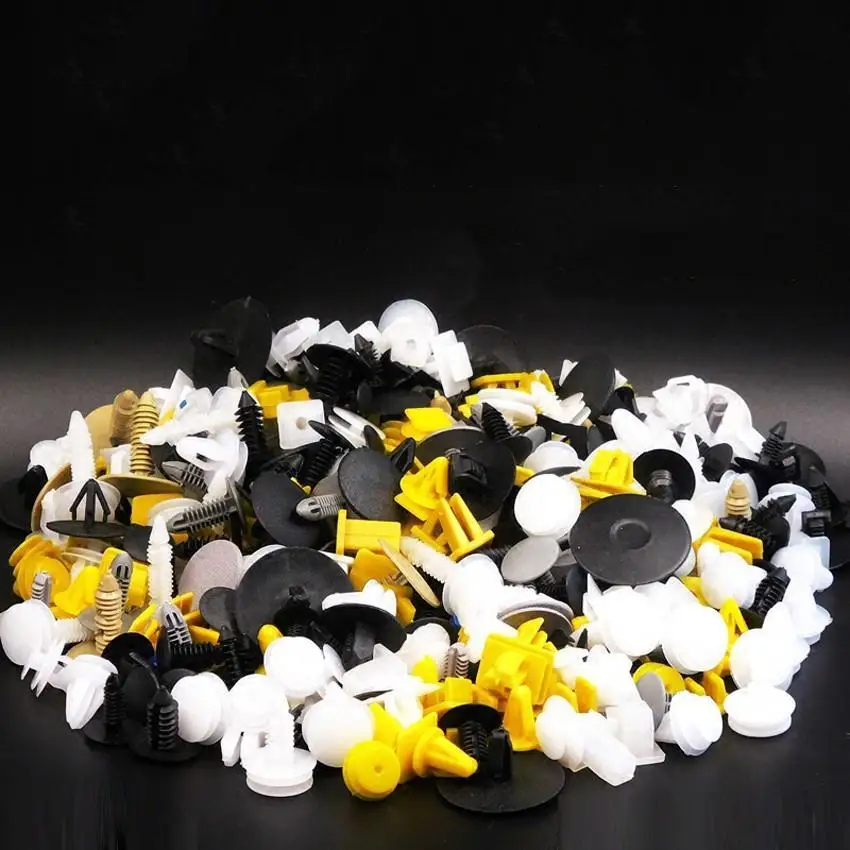 100 шт. набор зажимов для обшивки бампера заклепок автомобиля|Гайки и болты| |