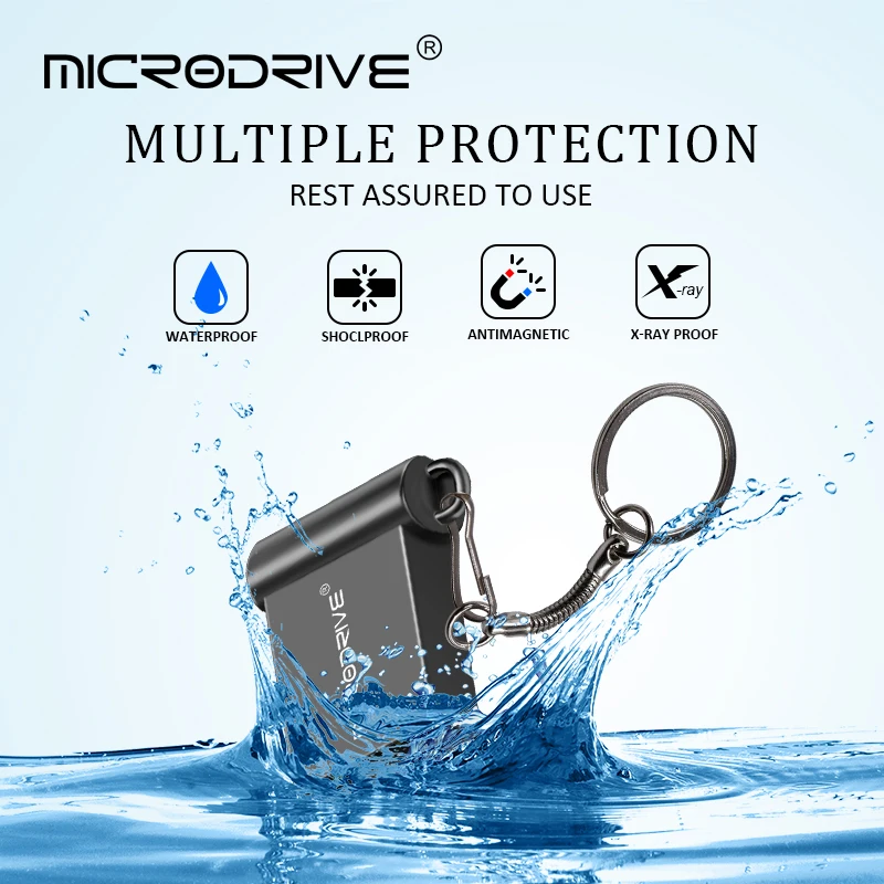 Флешка USB 2.0 компактная 32/64/128 ГБ 3 цвета | Компьютеры и офис