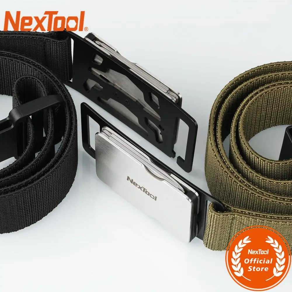 

Nextool Multifunction Outdoor Belt Tool Man Durable Quick Release Lightweight Screw Drivers Knife Scissors Opener