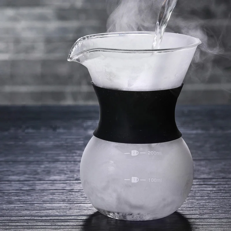 200 мл/400 мл ручной работы заваренный Кофе горшки из высокачественного