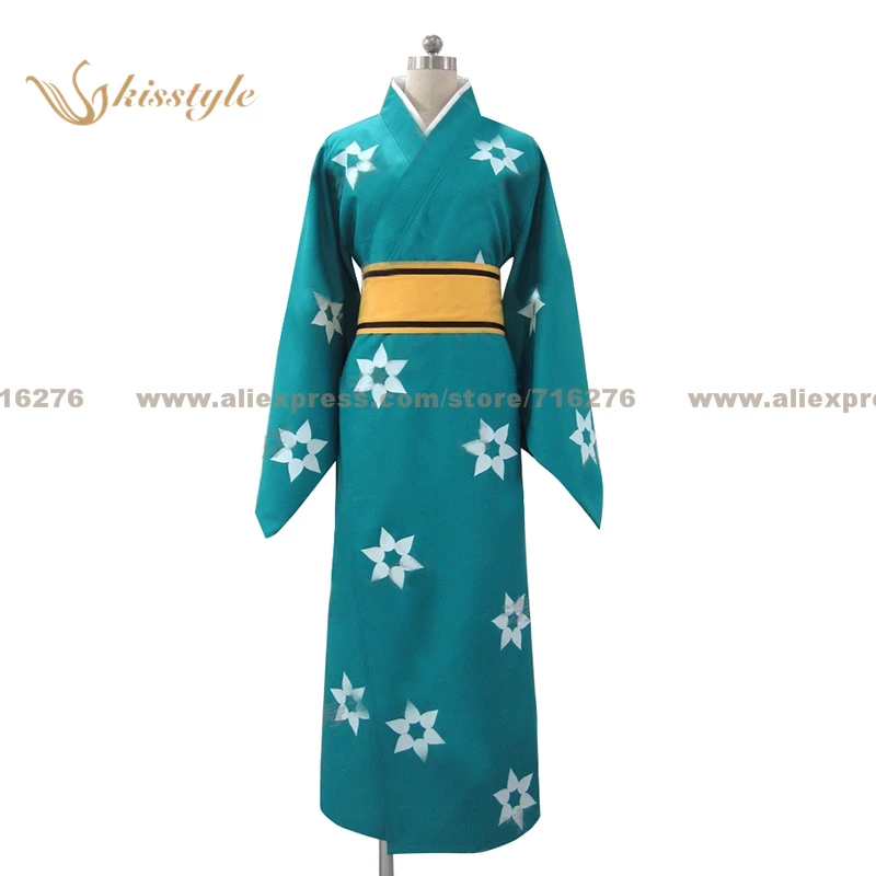 

Anime Bakemonogatari Monstory Monogatari Araragi Tsukihi Kimono Uniform Clothing Cosplay Costume,Customized Accepted