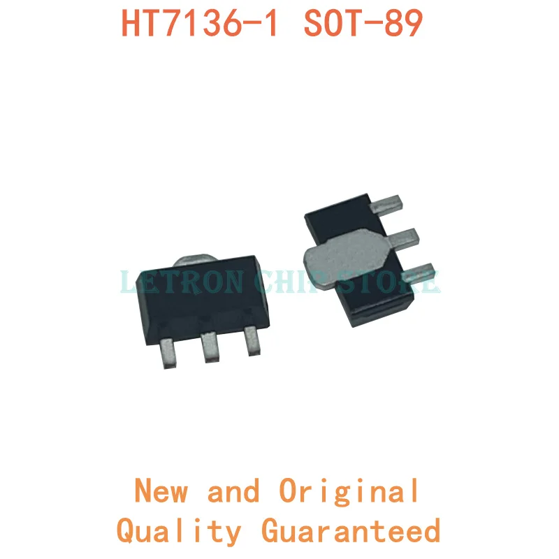 

Новый и оригинальный набор микросхем IC, 20 шт., HT7136-1, SOT89, 7136-1, SOT-89