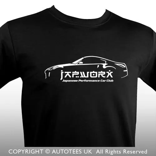 

2020 New Fashion Summer Tee Shirt Japanese 350Z JMD DRIFT CAR T-SHIRT Cotton T-shirt