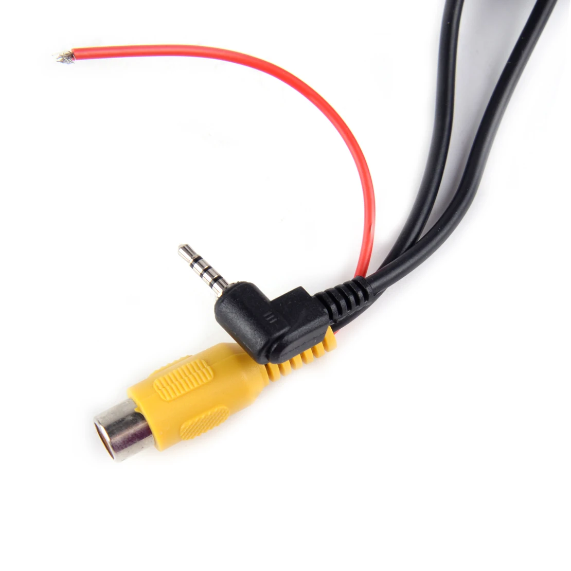 DWCX 240 см RCA до 2 5 мм av кабель пластик для автомобиля DVR видеокамера заднего вида