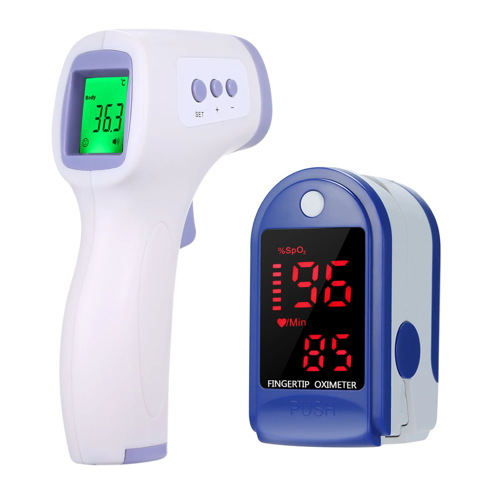Оксиметра импа Ульс напальчника SpO2 PR монитор napalcowy сигнализации Функция