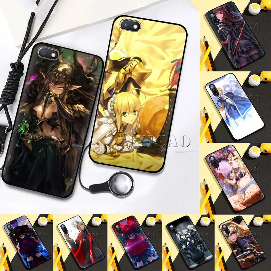 Чехол для телефона Fate Grand мягкий силиконовый чехол Redmi Note 4X 5 6 7 8 Pro 5A 16 ГБ 32 64 Prime |