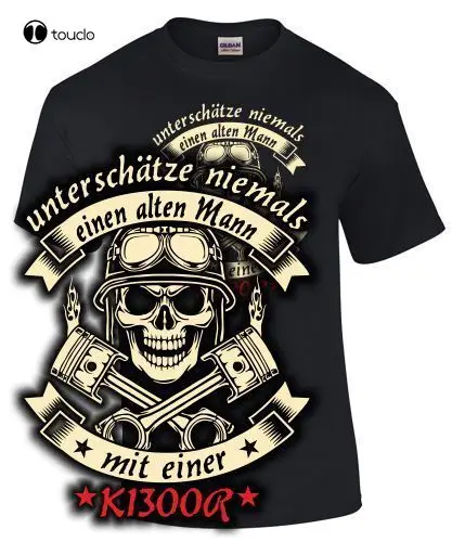 

K1300R Tuning T-Shirt Old Man Motorcycle Meeting Biker Quote Motorrad T Shirt New Hip-Hop Cotton Leisure Streetwear Tees Unisex