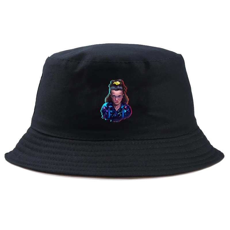 2019 solid Bucket Hat men stranger things Fisherman wonen outdoor travel hat Sun Cap Hats for Men and Women panama |