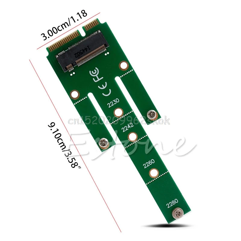 NGFF M.2 B Ключ SATA на основе SSD до 2230 2242 2260/80 мини PCI-e адаптер mSATA карта