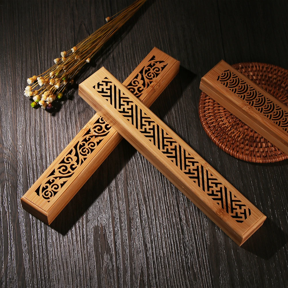 Дерево буддизма в ретро стиле держатель для благовония Censer Joss stick вставленный