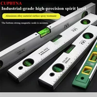 high precision reinforced aluminum alloy 3 bubbles with magnetic multifunctional spirit level rule suitable for home decoration