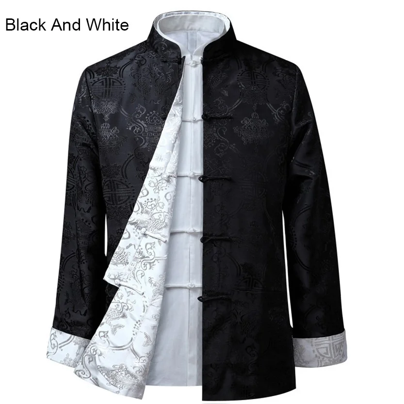 Suit 10colors Chinese Style Blouse Shirt Traditional Clothing Fo Rmen's Jacket Kung Fu Both Sides Party | Тематическая одежда