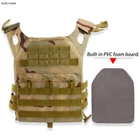 multicolor tactical combat vest jpc outdoor hunting cs game paintball protective board carrier vest multifunctional vest