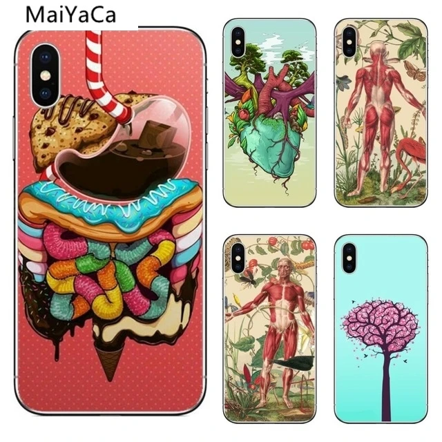 Чехол для телефона MaiYaCa с забавным сердцем природы анатомией человека чехол s iPhone