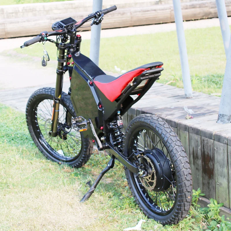 Высокомощный электровелосипед 5000 Вт с двойной подвеской большой радиус действия
