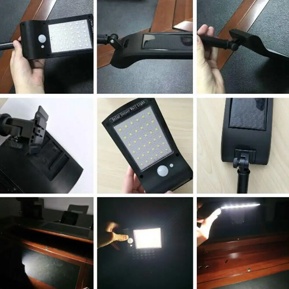

Walkway Lights Waterproof Home Security Lamp Outdoor Wall Light Durable 36LED Street Lamp