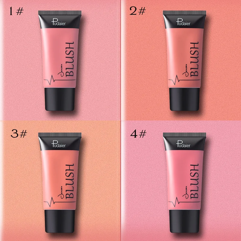 Румяна макияж бронзант контур лица румяна крем розовые щеки цвет жидкие