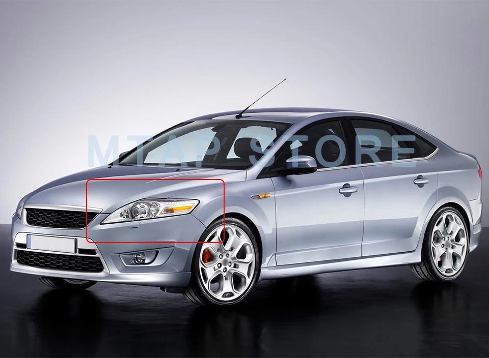 MTAP 2 шт фара переднего бампера для Ford для Mondeo MK4 2008 2009 2010 2011 2012 галогенный налобный фонарь в сборе