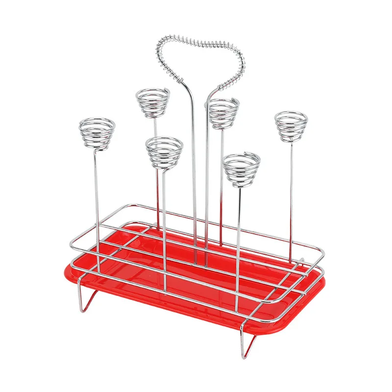 Креативная стеклянная подставка для стаканов сушилка кружек