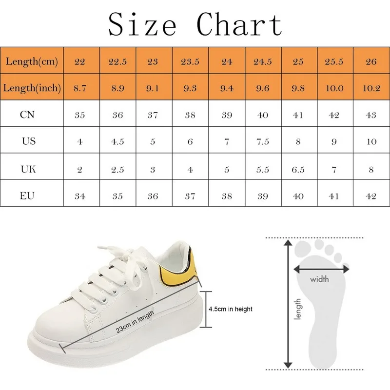 

Woman Casual Shoes Fashion PU Leather White Sneakers Simple Round Toe Lace-up Breathable Shoes Comfortable Ladies Breathable2021