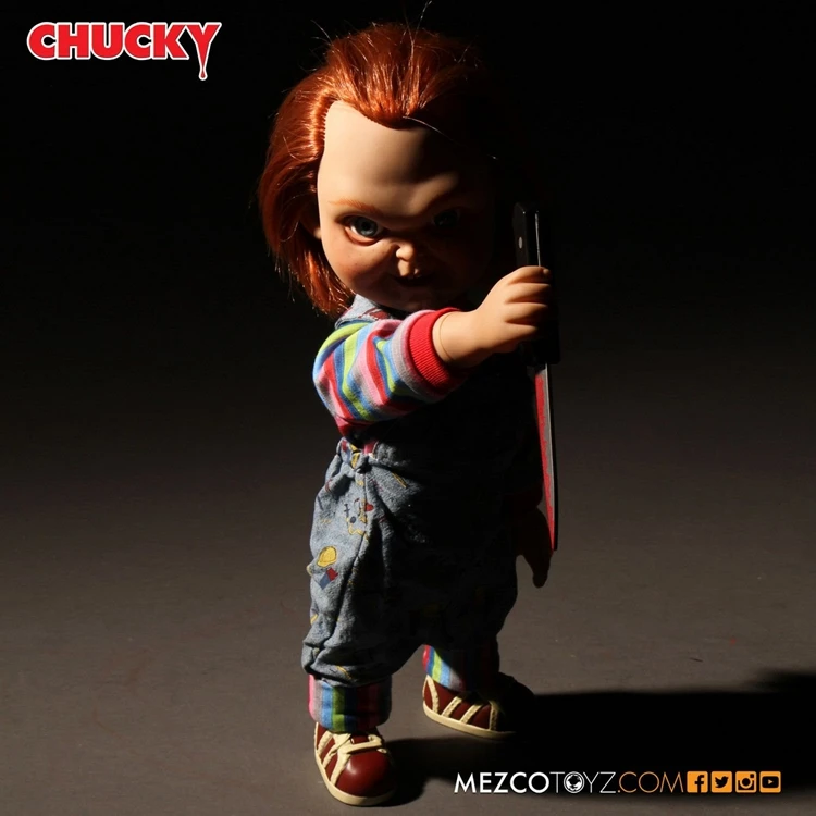 MEZCO 15 дюймов Good Guys Чаки говорящая Коллекция фигурка для фанатов подарок на праздник