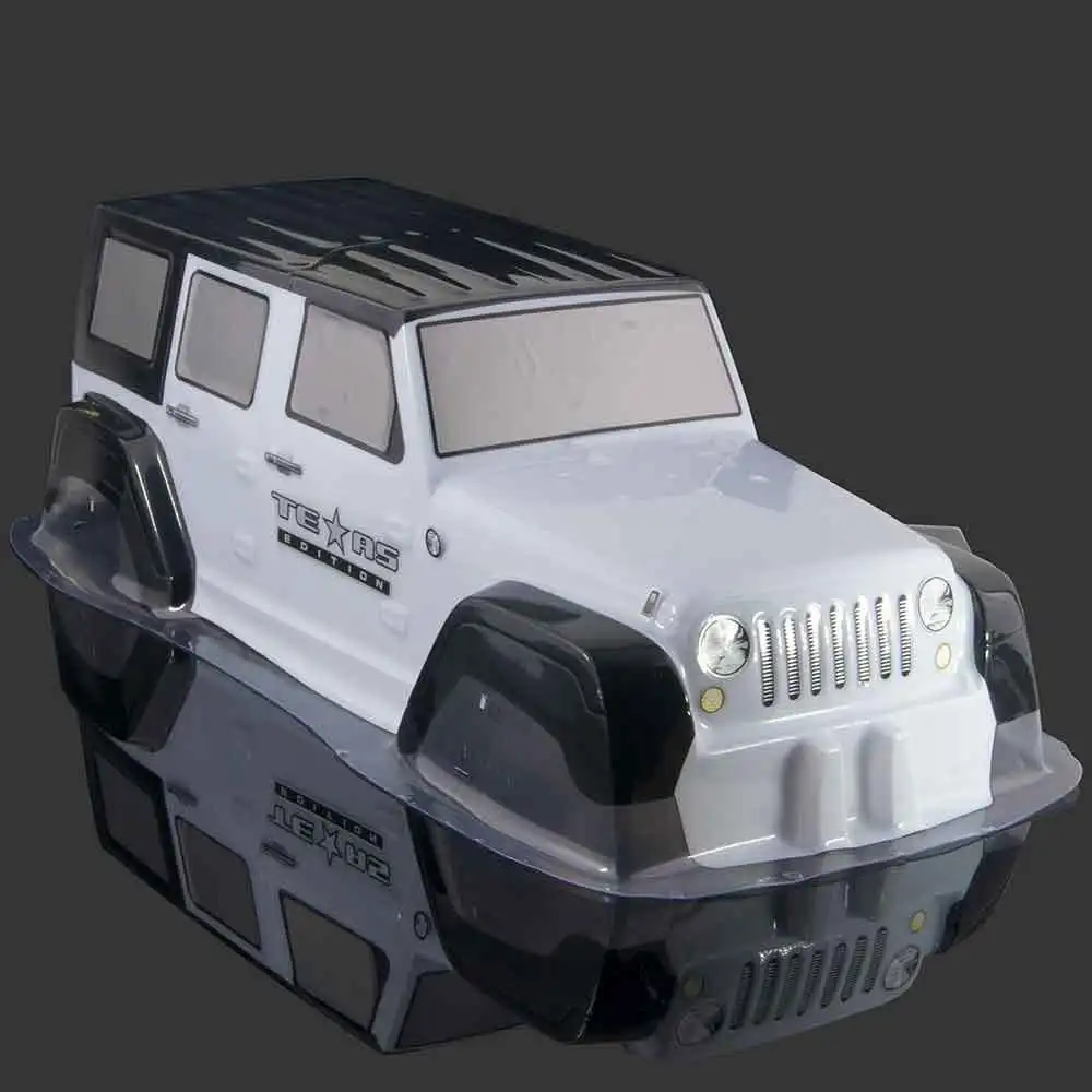 2 шт. 1/10 RC 313 мм Колесная база Jeep Wrangler Rubicon ПВХ корпус для Рок Гусеничный осевой SCX10 D90 TAMIYA CC01 hsp Monster truck