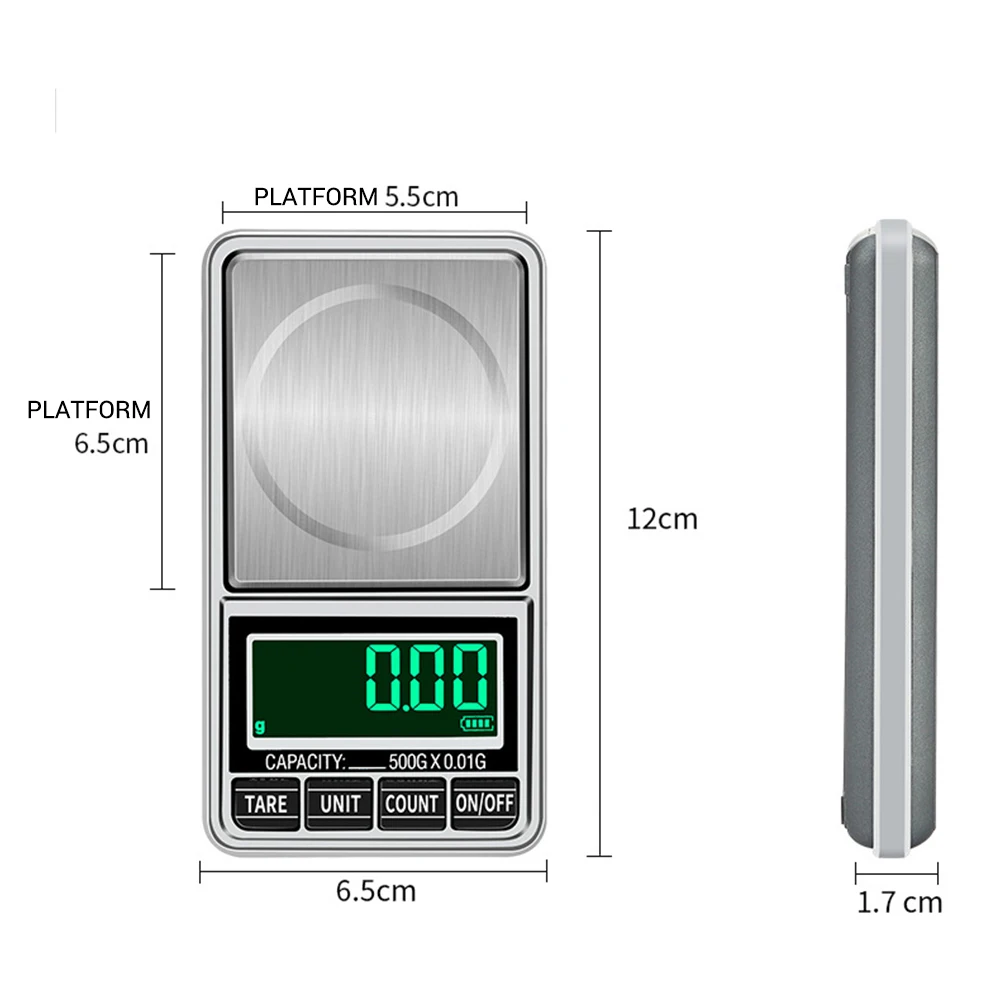 Портативные цифровые весы золотые ювелирные мини карманные Профессиональные