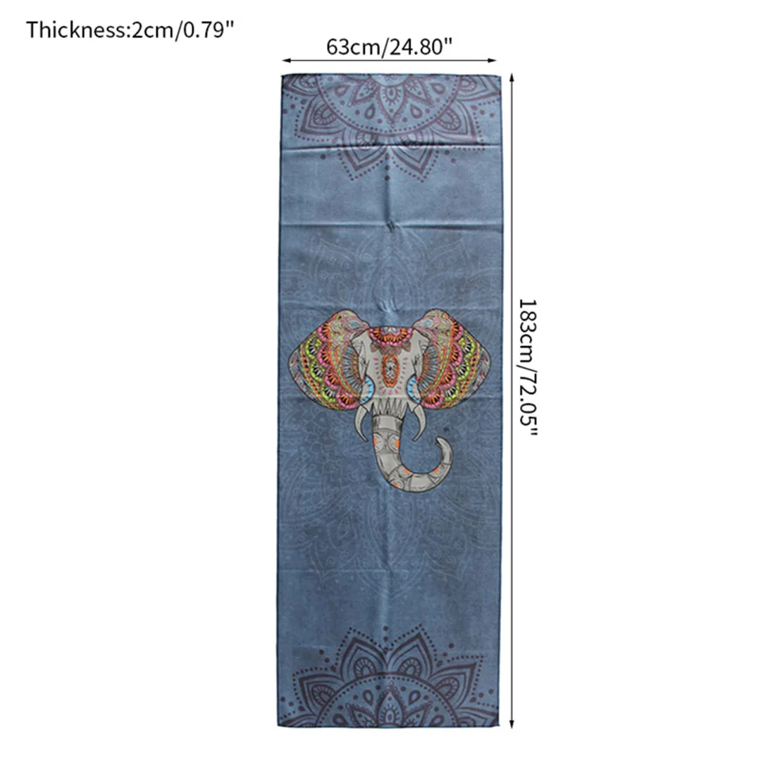 Новое полотенце для йоги портативные дорожные одеяла с принтом Коврик