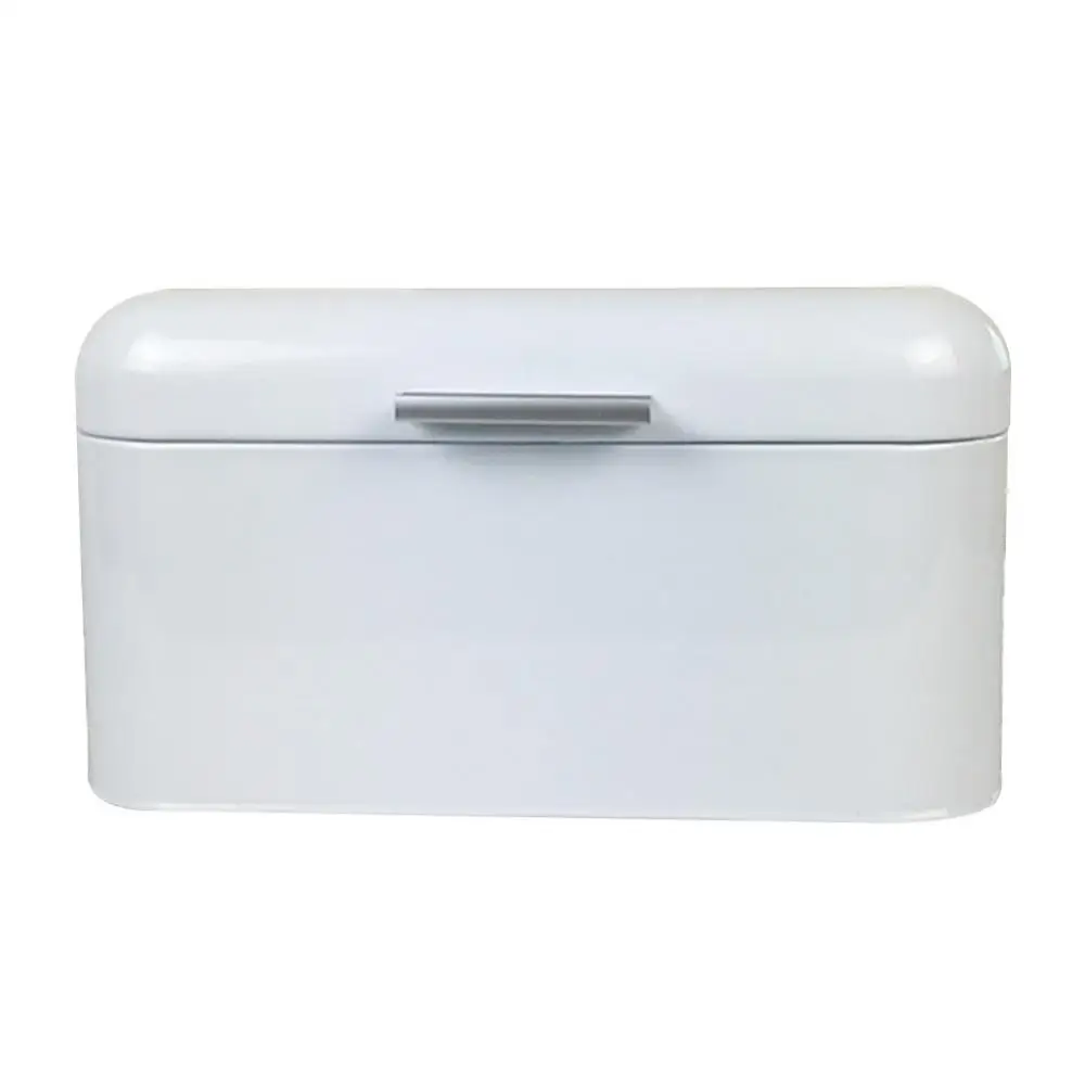 60% Hot Sales!!! Home office metal storage box bread box shape large capacity container organizer