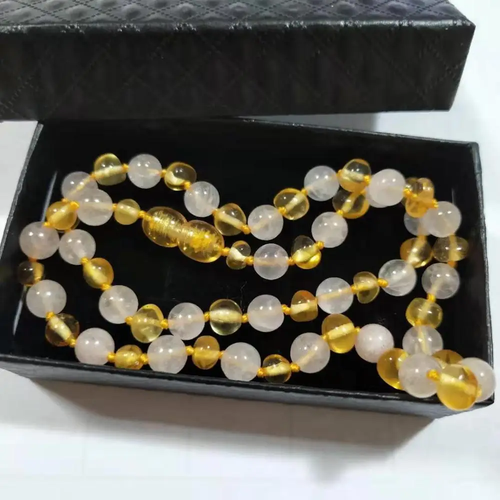 Браслет для прорезывания зубов DOREMI янтарный браслет ожерелье мальчиков и