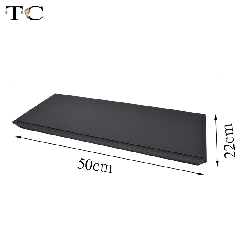 

Black PU Leather Display Board 50*22cm