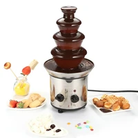 chocolate fountain creative design chocolate melt with heating fondue machine diy waterfall wedding birthday festival party