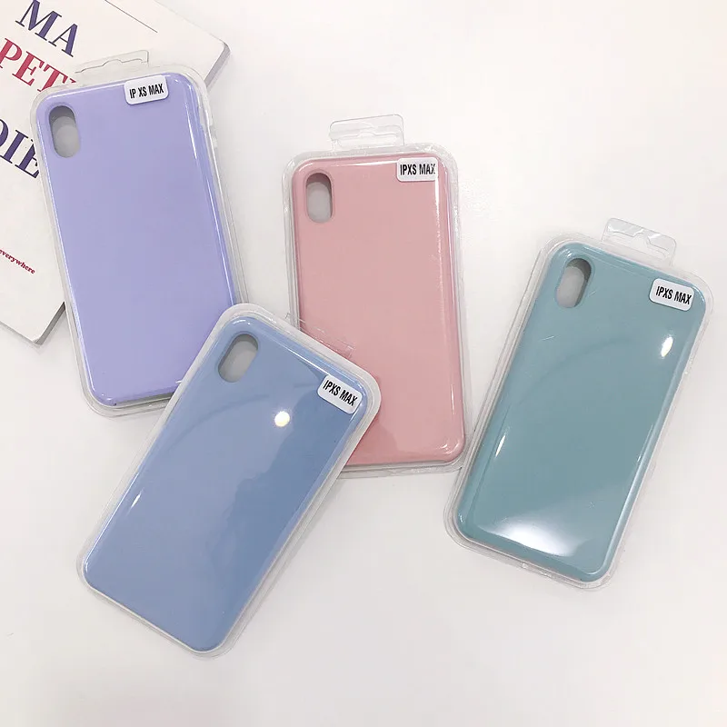 G чехол, Модный Чистый жидкий силиконовый чехол для телефона для iPhone X, iPhone Xs, мягкий чехол для телефона для iPhone XR, iPhone XS MAX, чехол для телефона