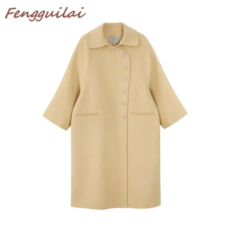 2019 Новая женская верхняя одежда осенняя зимняя Модное теплое Шерстяное