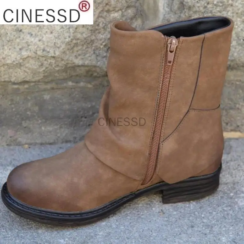 

2022 Casual Women's Shoes Winter Leather Women's Boots Fashion Pu Comfortable Soft All-match Warm Short Boots Ankle Boots Ins