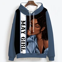 new 2022 custom black queen 3d hoodie women personalized full printing hoodie