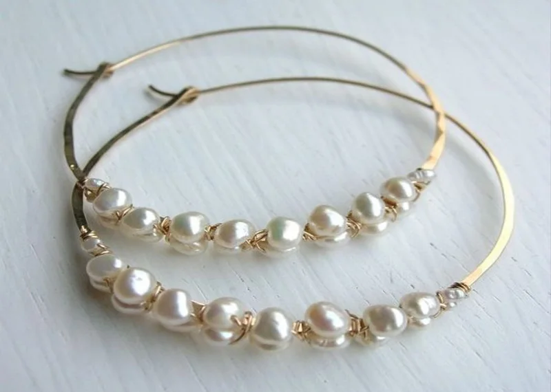 

REAL İNCİLİ HAMMER İZLİ WOMENS EARRINGS (CULTURE GROWING NOT)