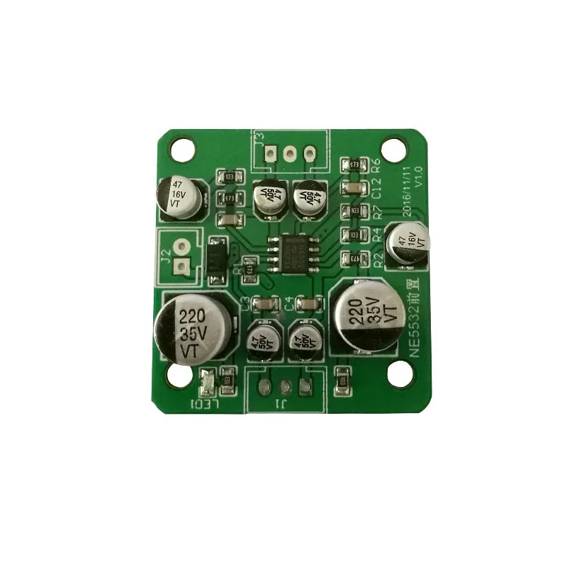 NE5532 OP Preamp Board Mini HIFI Amplifier Preamplifier Dual Channel Stereo DC 6-30V A10-003 | Электроника