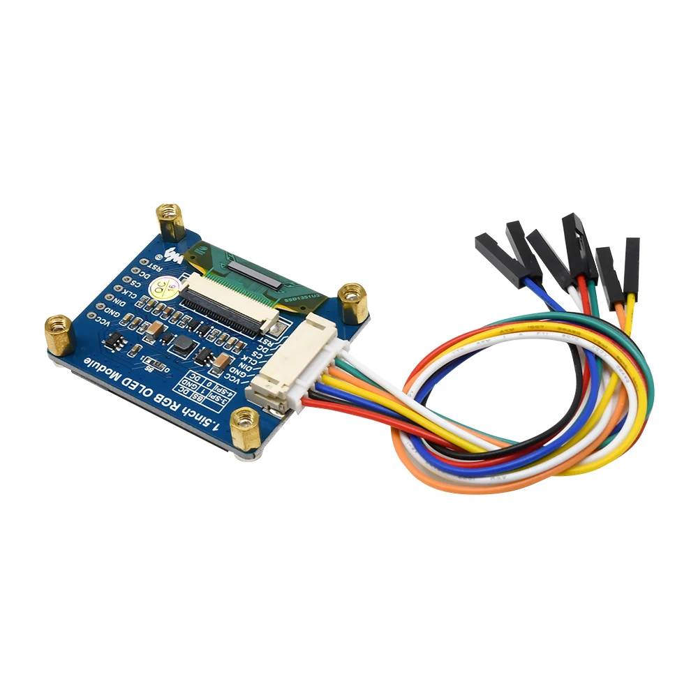 Diymore 1 5 &quotoled дисплей модуль 128128 полноцветный I2C IIC последовательный интерфейс SPI