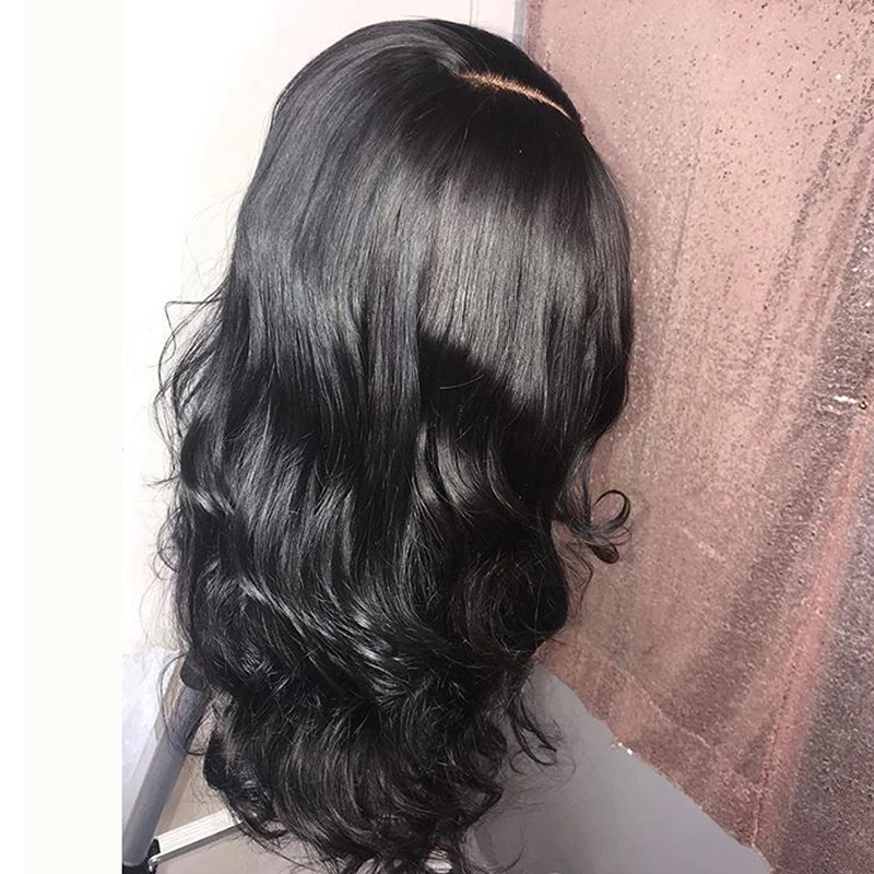 Сияющая Звезда 13X4 человеческие волосы на кружеве парики предварительно