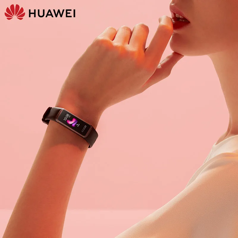 huawei Honor Band 4, умный экран, Bluetooth, шагомер, для плавания, водонепроницаемый, пульс, мониторинг здорового сна, кровяное давление