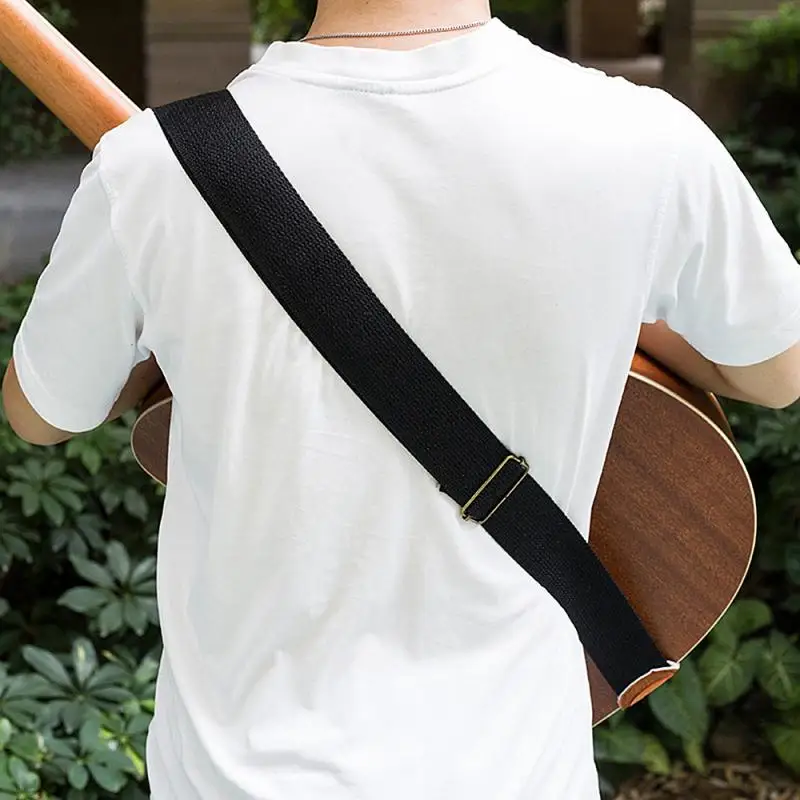 einstellbare gitarre gürtel woven baumwolle gitarre gurt mit leder enden für elektrische akustische folk gitarre komfortable free global shi