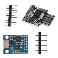 blue black tiny85 digispark kickstarter micro development board attiny85 module for arduino iic i2c usb
