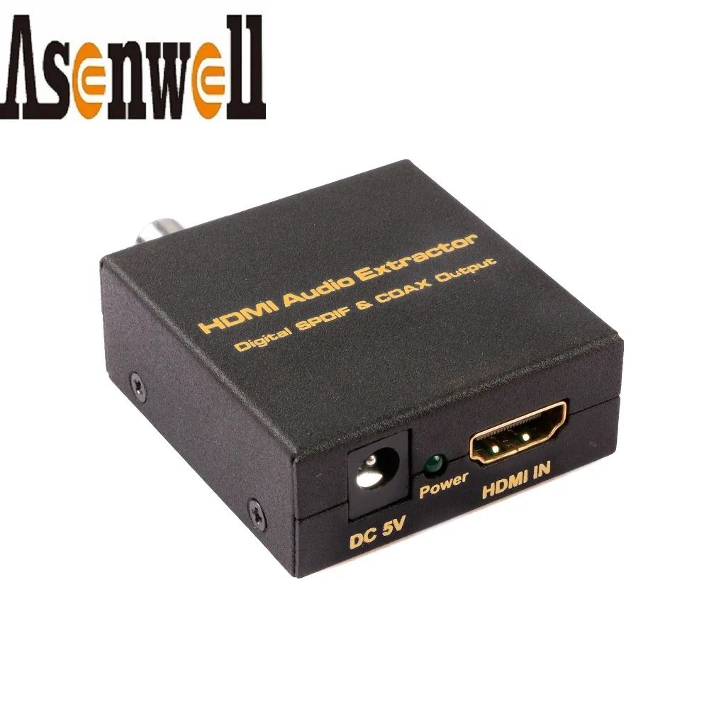 

HDMI-совместимый в SPDIF коаксиальный 5,1 цифровой аудио выход LPCM DTS Dolby AC3 HDMI аудио экстрактор HDMI преобразователь для DVD мультимедиа