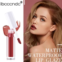 ibcccndc velvet matte lipsticks set long lasting sexy red lip stick tint pen waterproof makeup cosmetic mineral pigment batom