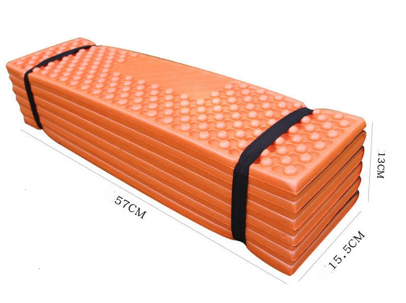 Ultralight Portable Compact Folding Outdoor Foam Camping Mattress Hiking Sleeping Mat Tent Backpacking Sleeping Pad 184x56x1.5cm