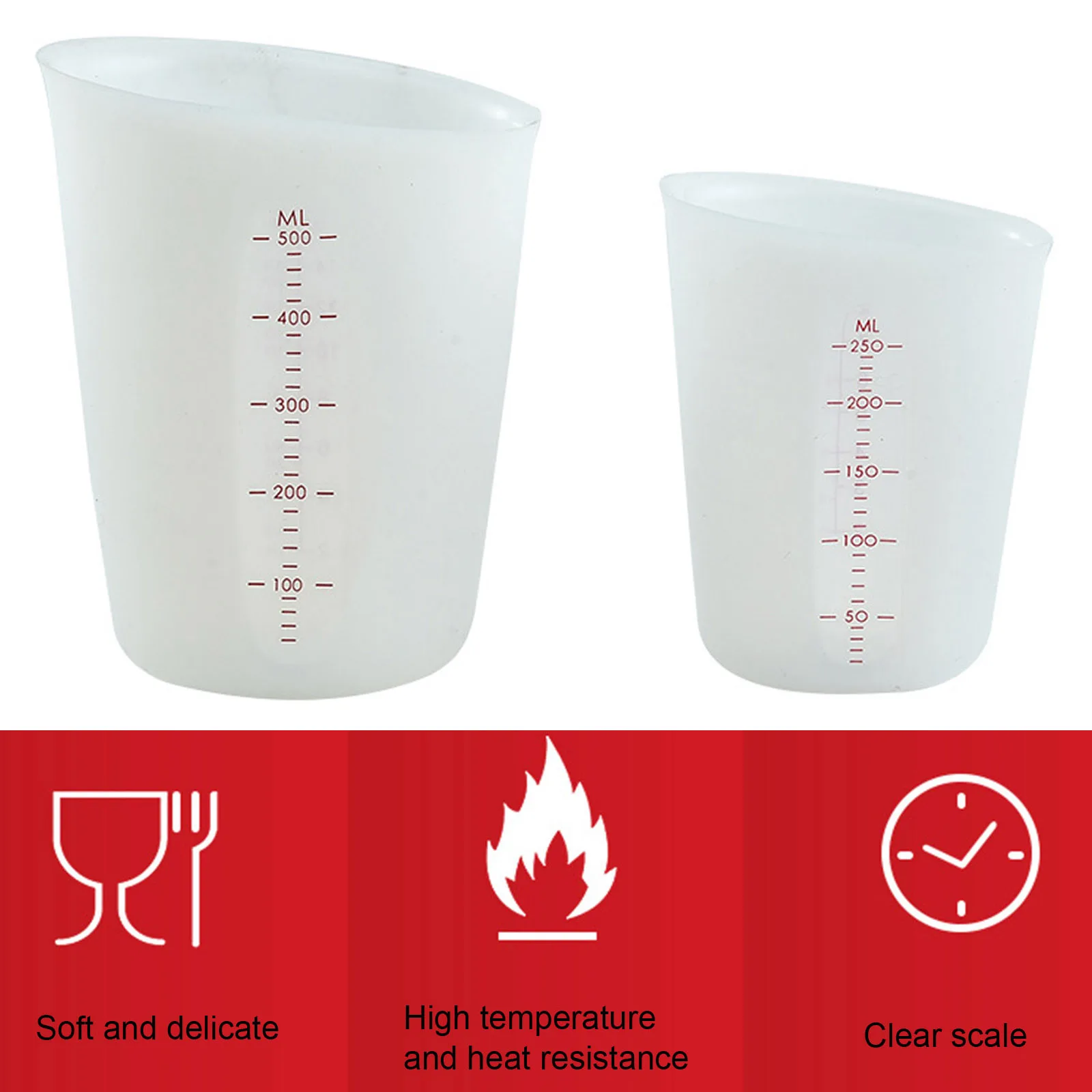 

Plastic Measuring Jug Cup Graduated Surface Cooking Kitchen Bakery Bakeware Liquid Measure Container Baking Tools